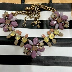 J crew purple necklace